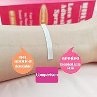 Vista 4 de MIILYE Juego de spray de pegamento para peluca para encaje frontal Pegamento blanco y removedor con banda de fusión Kit de encaje