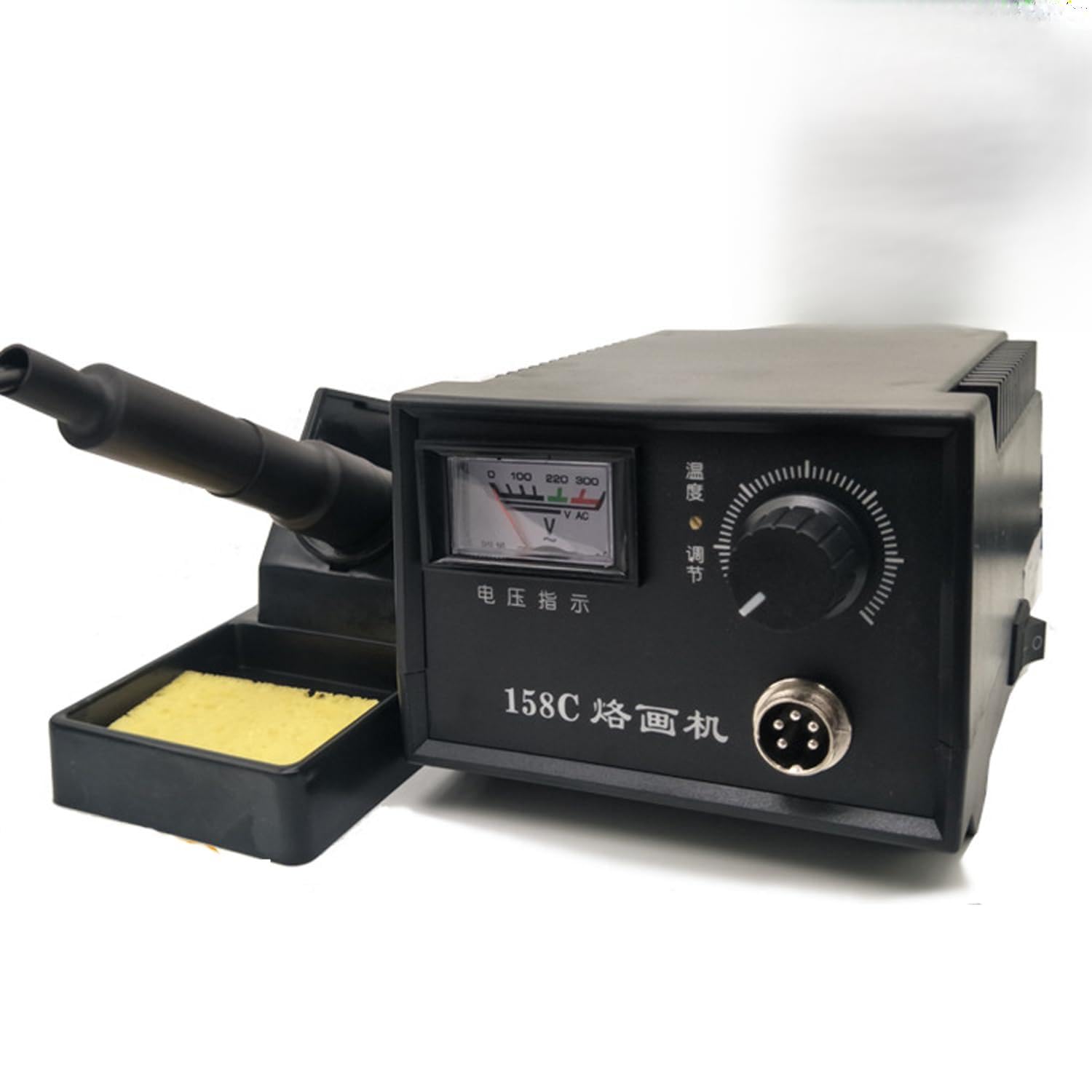 Maszyna Do Pirografii 220 V, Wielofunkcyjne Narzędzie Do Pirografii Opalanej Drewnem Tykwy O Mocy 60 W Z 20 Szt. Końcówek Drutu Do Pirografii Do Wszelkiego Rodzaju Łączenia Haczyków I Żyłek
