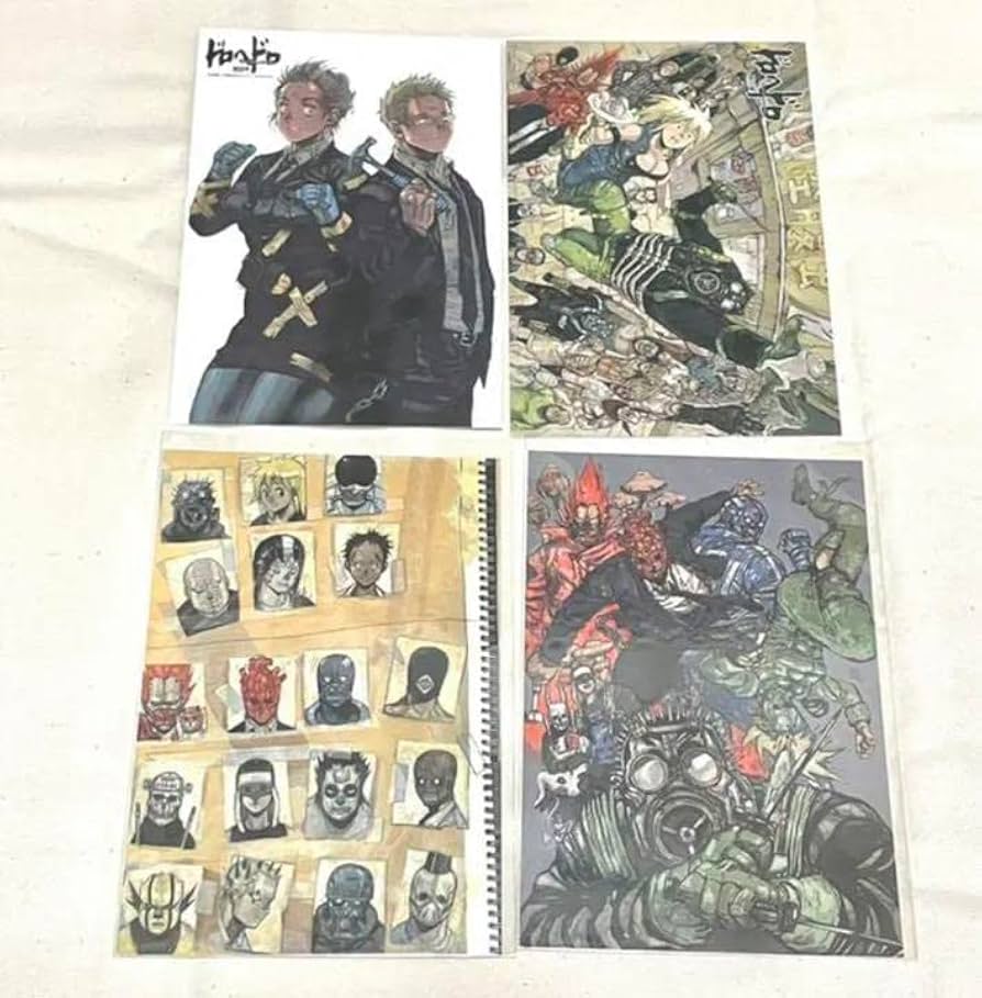 Amazon.co.jp: ドロヘドロ ポストカード イラストカード 原画展