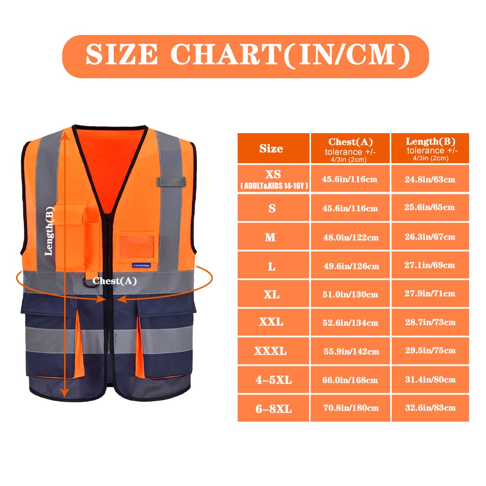 A-SAFETY Pink Safety Vests for Women,Working Safety Vest with Reflective Strips,Medium — view 89