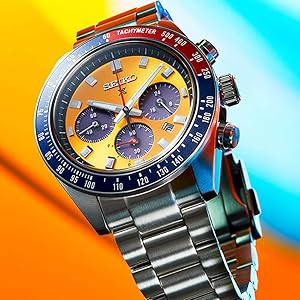 SSK PRM9 スピードガン Amazon.com: SEIKO Men's SSC947 Prospex Speedtimer Watch : Clothing