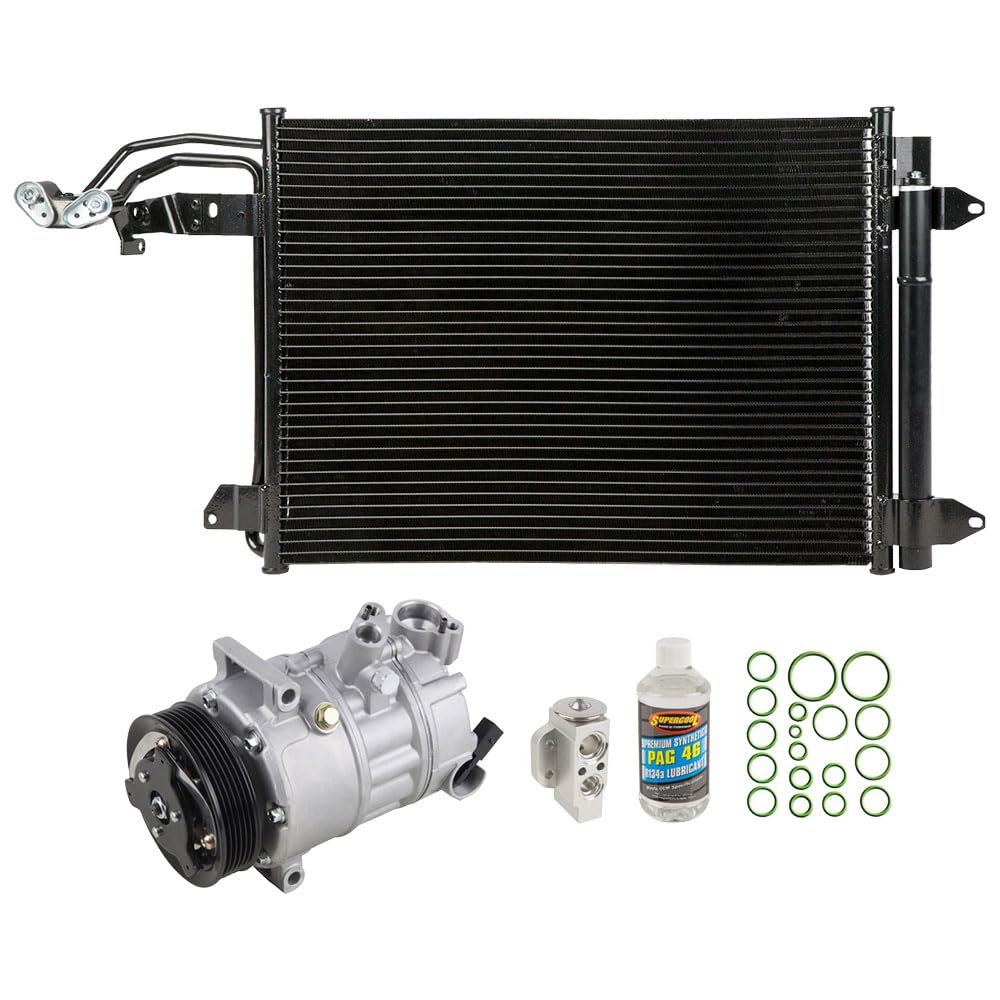 Amazon.com: A/C Kit w/AC Compressor Condenser & Drier For