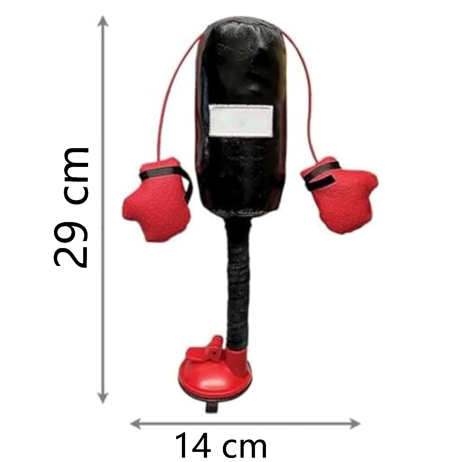 Cat Punching Bag Toy,katzen-boxsack-spielzeug,interactive Toys for Indoor Cats, Interactive Boxing Cat Toy,Kitten Exercise Toy Boxing Gloves,Punching Bag with Gloves Cat Toy,Cat Punching Bag Play Gym Ansicht 2