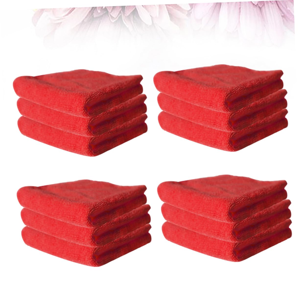 PLAFOPE 12 Paños de Cocina de Microfibra Fuerte, Diseño Clásico y Lavables a Máquina para Limpieza Eficaz Hogar