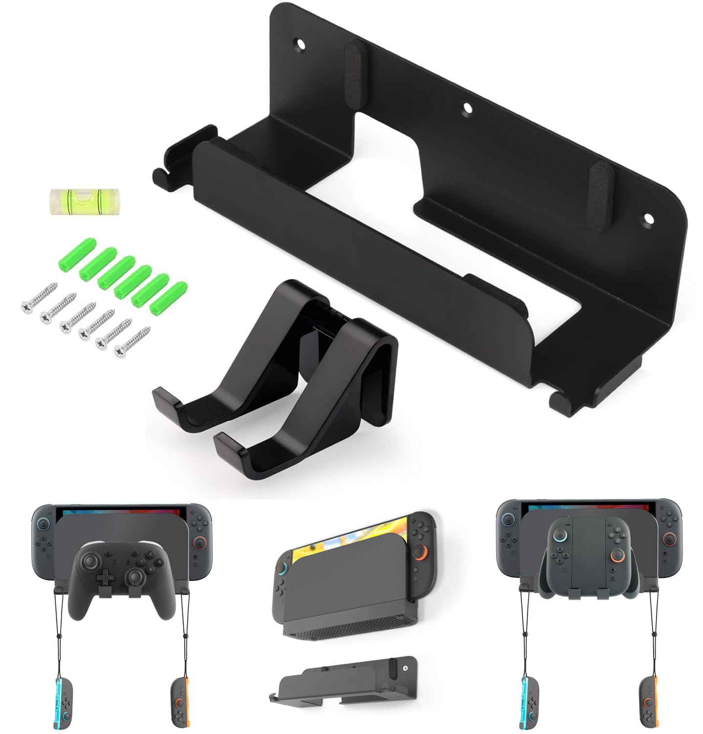 Amazon.com: Ankey Metal Wall Mount Compatible with Nintendo Switch