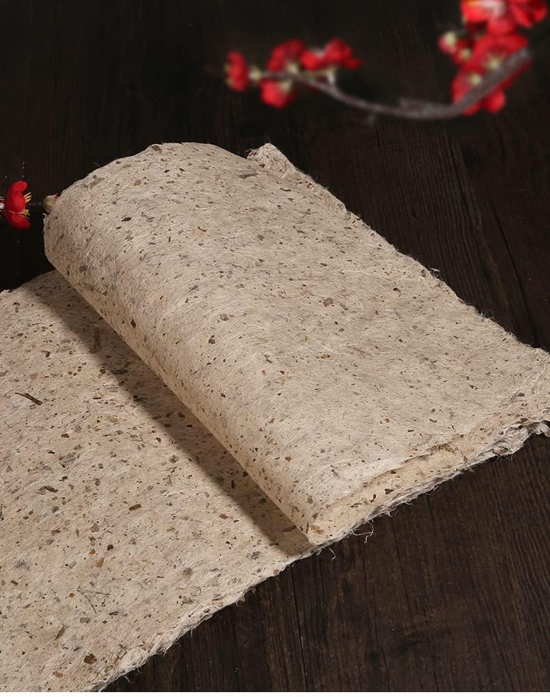 50 Pcs 16x11 Inches Mulberry Paper Sheets Craft Paper Painting Papers for Scrapbooking, Painting and Decoupage