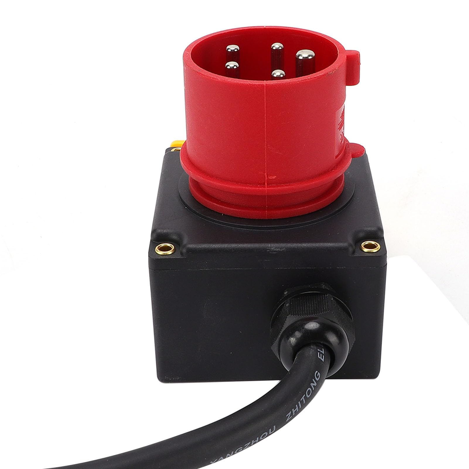 Interruptor de Seguridad Electromagnético Industrial Botón de Encendido y Apagado Trifásico Duradero para Maquinaria de Carpintería con Función de Parada de Emergencia para Herramientas