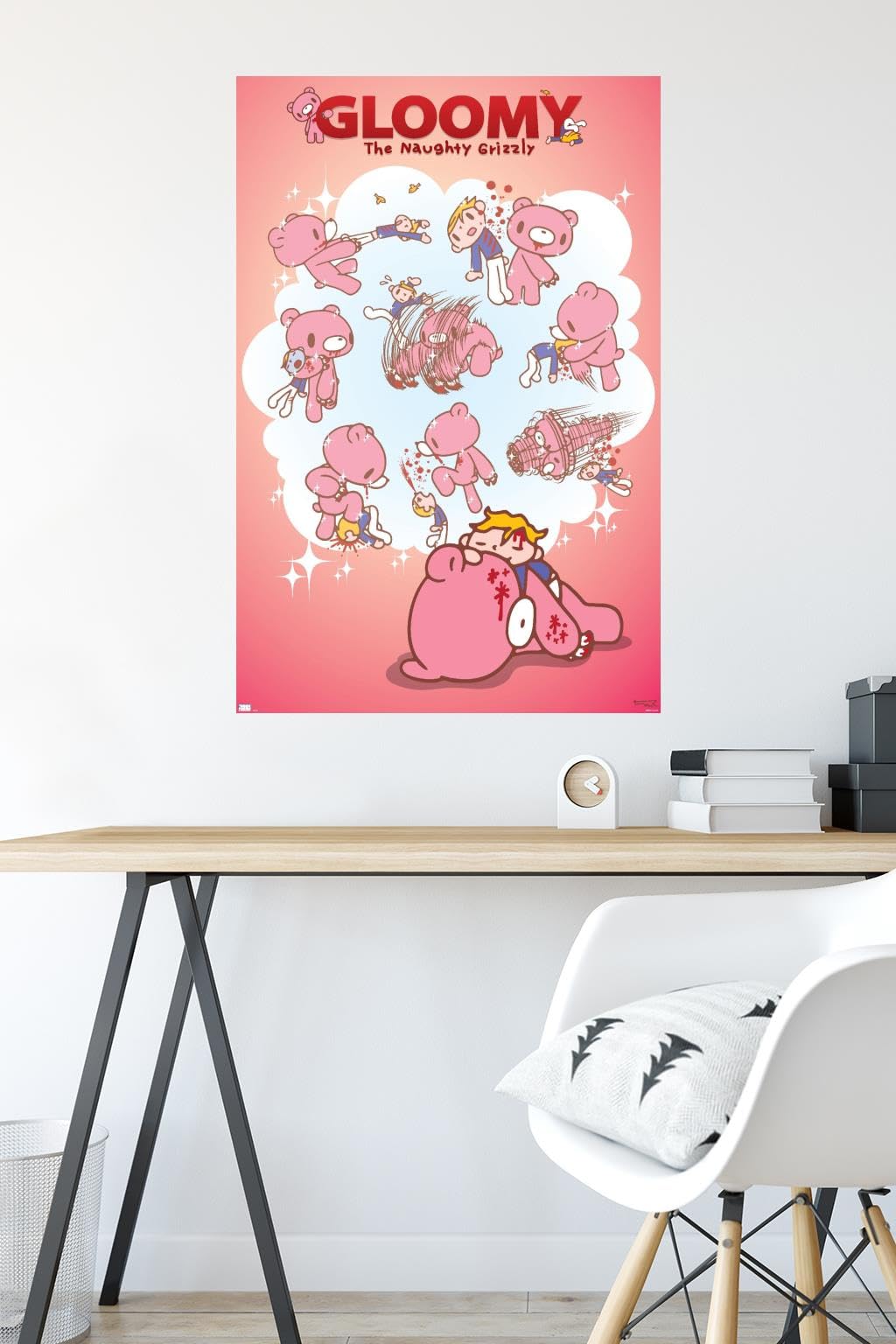 Amazon.com: Gloomy Bear - Dreaming Wall Poster, 34L