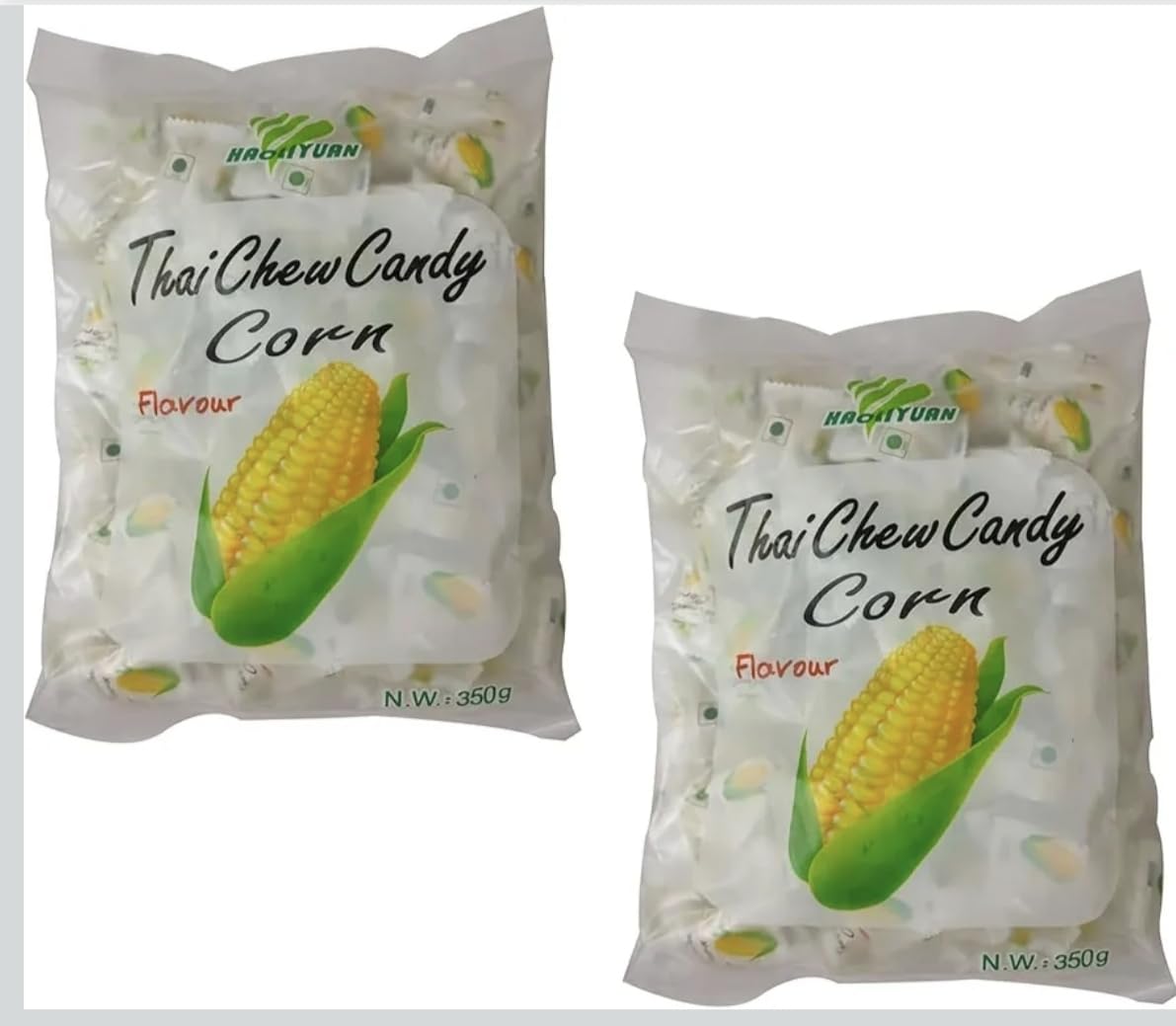 Haoliyuan Thai Chew Corn Flavored Candy Pack Of 2 (2 x 280gm)-image-29