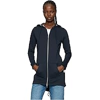 Urban Classics Tb1075-Parka da Donna Maglione Cardigan, Blu Navy