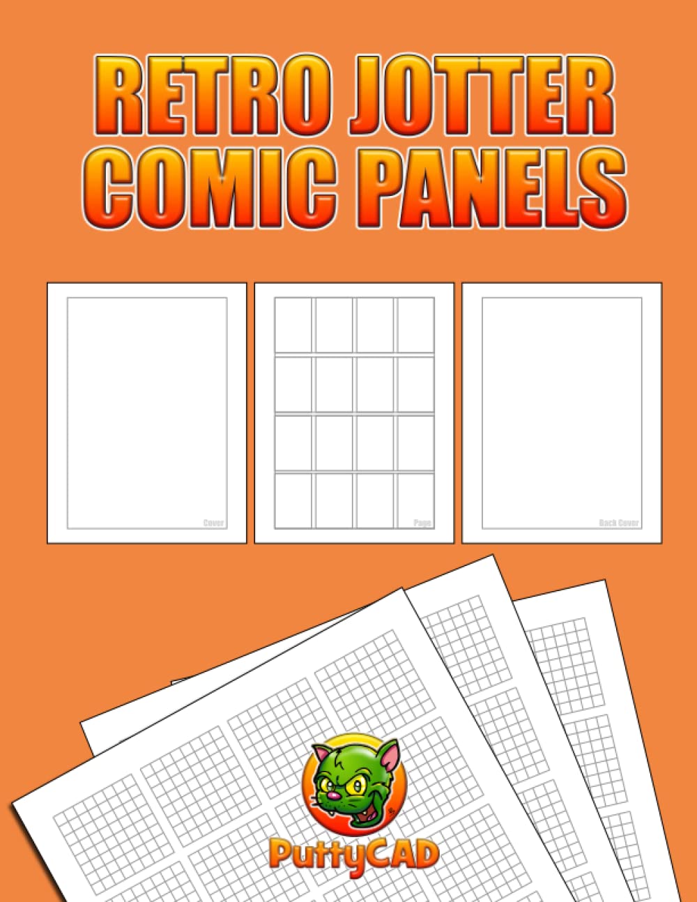 Retro Jotter Comic Panels Cahier Vintage Motif BD Pop Art