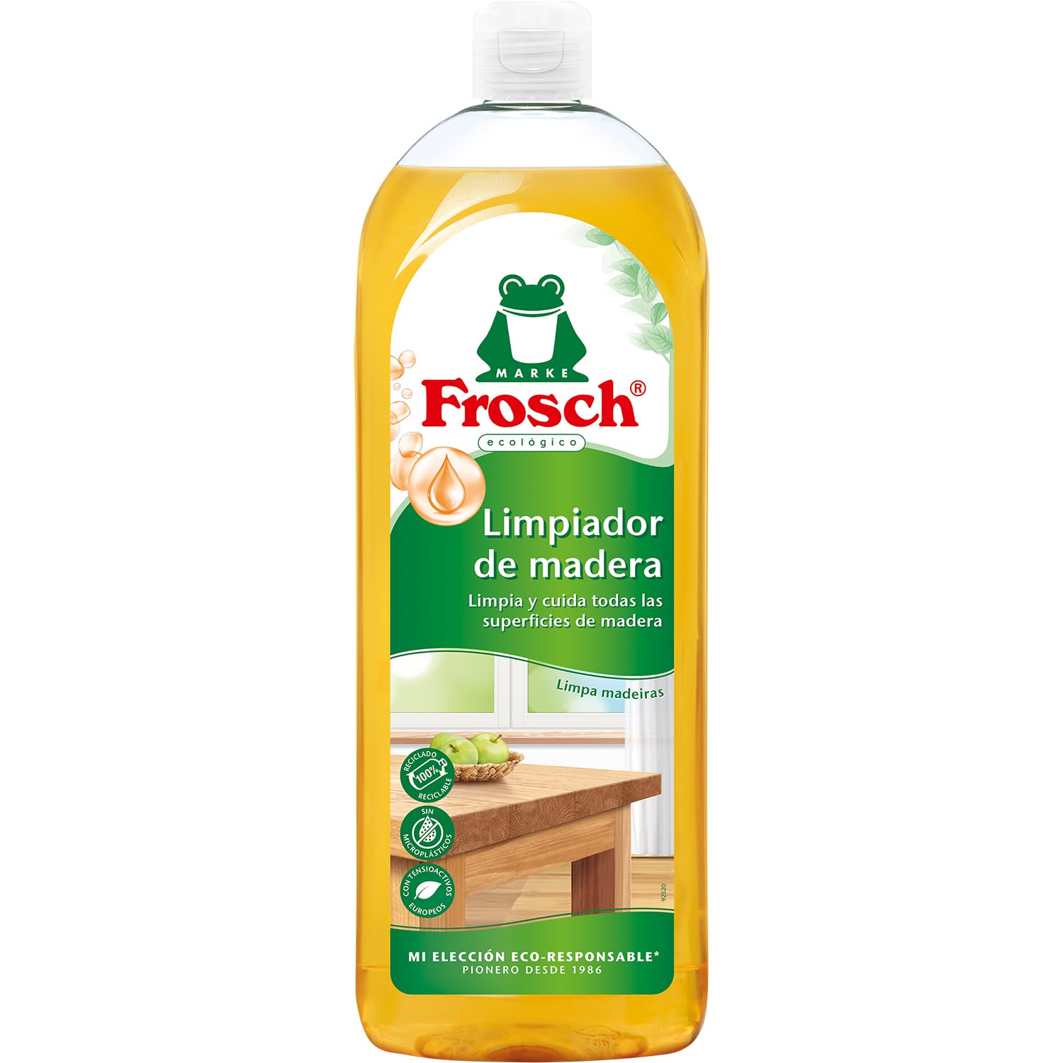 Frosch Limpiador Ecológico de Madera 750ml Spray - Limpieza y Mantenimiento Suelos y Superficies Madera - Fórmula Pino y Naranja - Elimina Manchas Difíciles — view 2