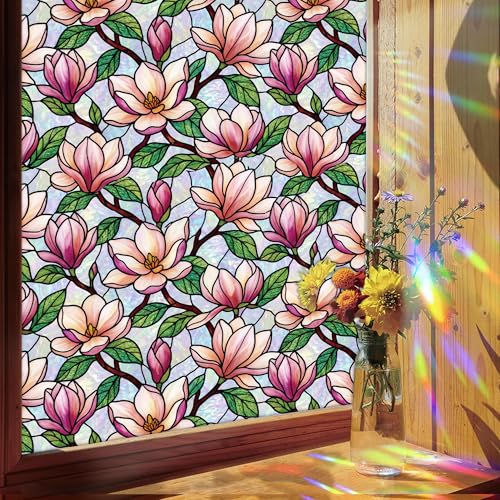 Película decorativa para ventana estilo Magnolia 44.96x399.80 cm miniatura 2