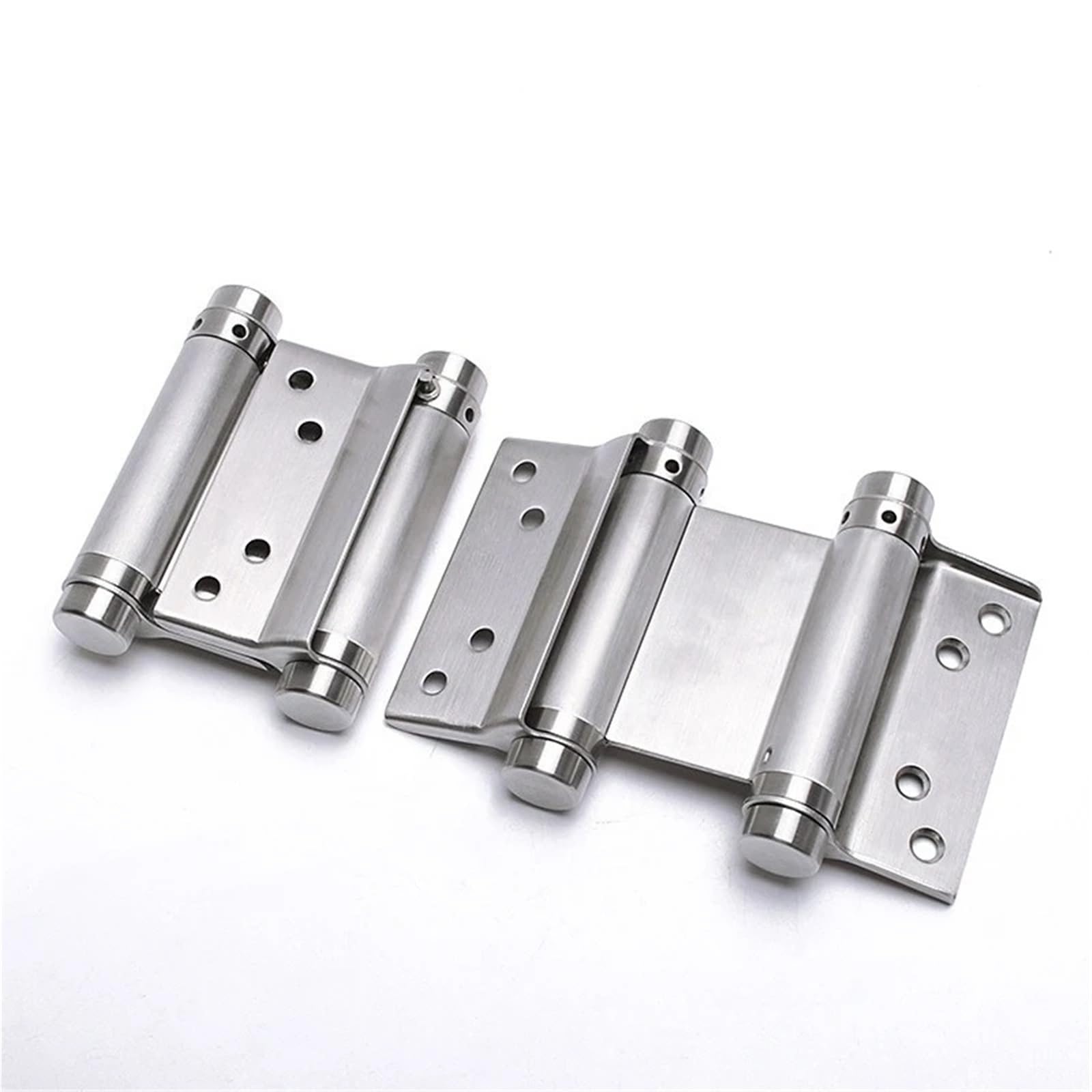 NYRXRYTCA Double Spring Hinge Two-Way Free Door Automatic Closing Hinges Hardware 1Pcs(6inch)