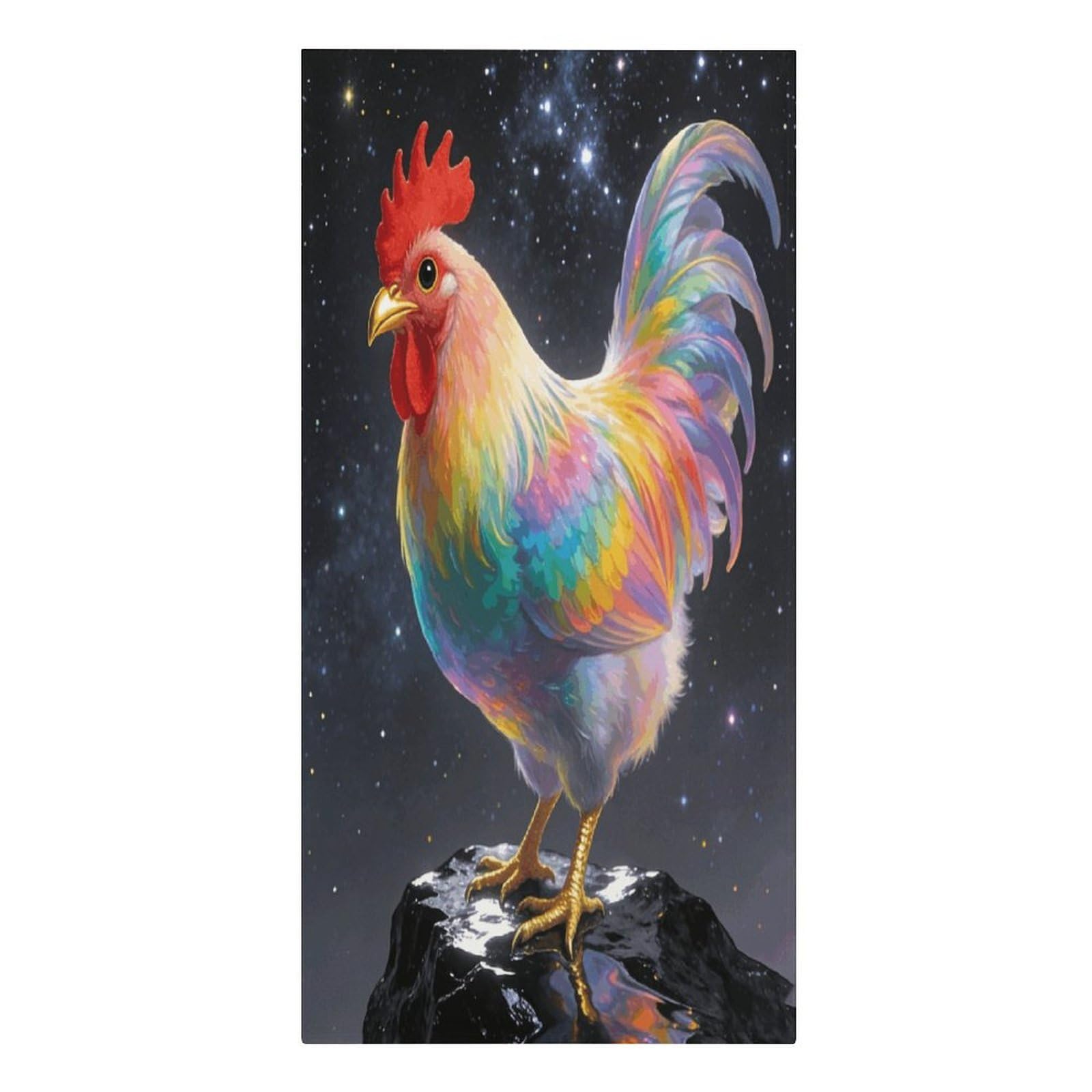 VstaDank Rooster Beach Towels Microfiber Absorbent Extra Large Bath Towels Quick Dry Lightweight Thin Pool Towel Soft Swim Travel Towel Beach Accessories for Adult Gift