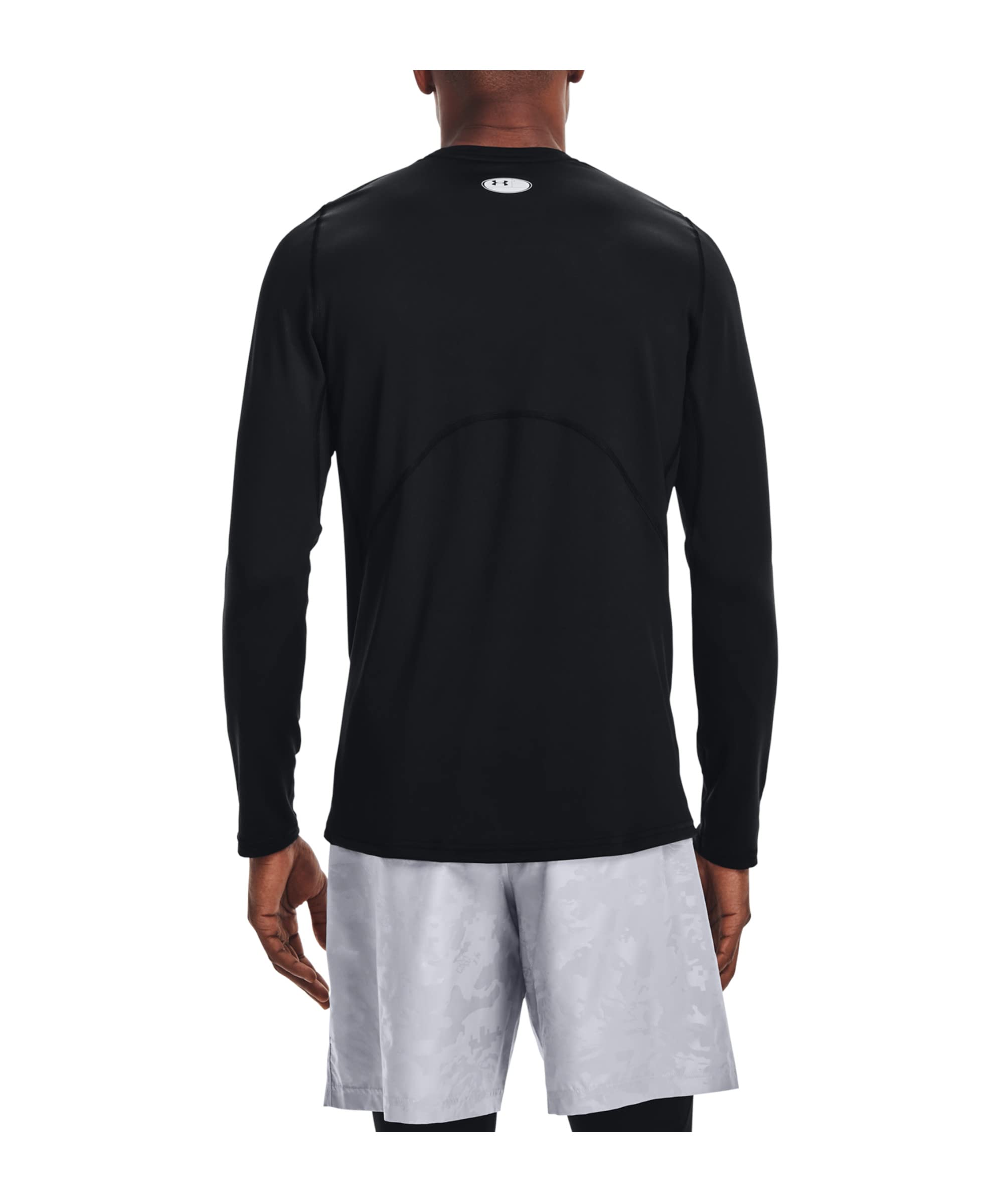 Under Armour Ciepła koszula funkcyjna dla mężczyzn, lekka, dopasowana koszulka sportowa z długim rękawem, termiczna koszulka z długim rękawem Mężczyźni Cg Armour Fitted Crew (1 w zestawie)