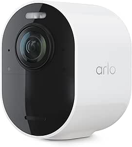 Arlo Ultra 2 Spotlight Camera 4K HDR (Camera only, SmartHub Sold Separately & is Required to Operate | Wireless Home Security Camera | Color Night Vision, Motion Sensor, 180º View, 2-Way Audio, Black asin的图片