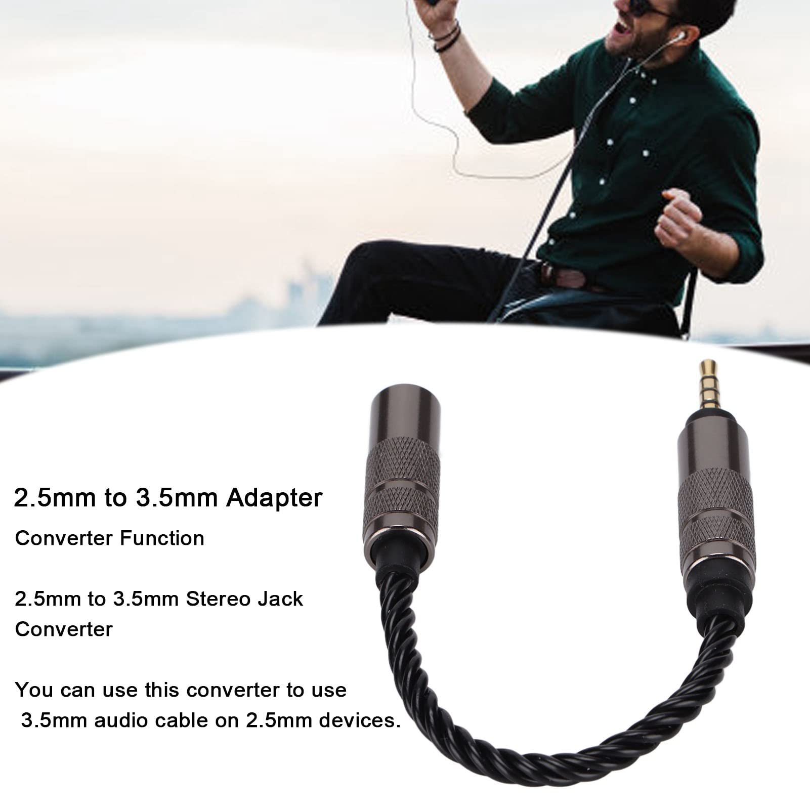 USB C tipo C a jack audio TRRS da 3,5 mm Adattatore DAC per cuffie Supporto per ascoltare musica e chiamate per tablet cellulare  44