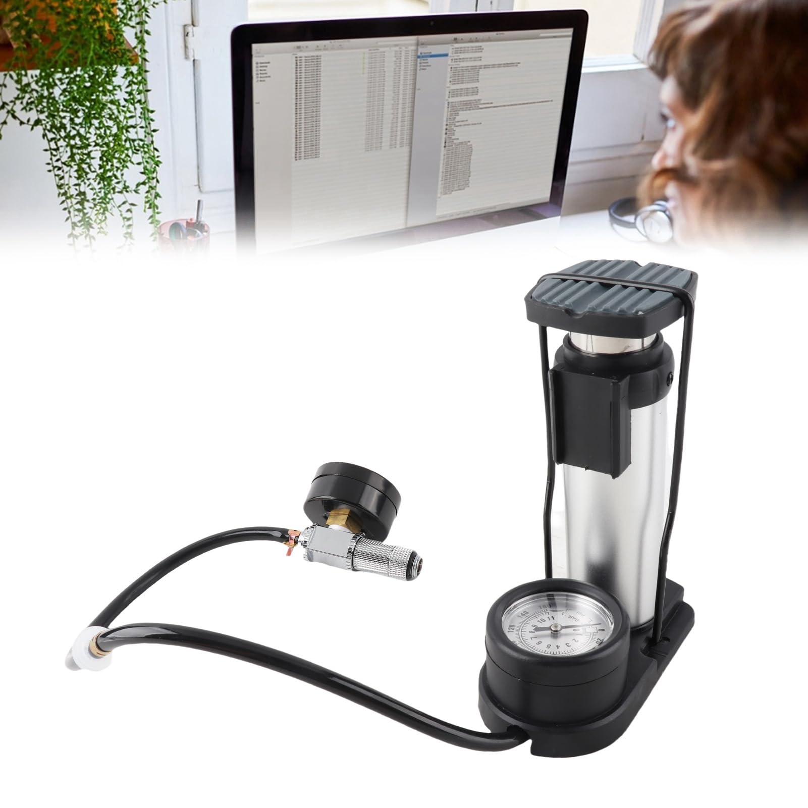Tester per perdite d'acqua per computer a doppio barometro, calibro
