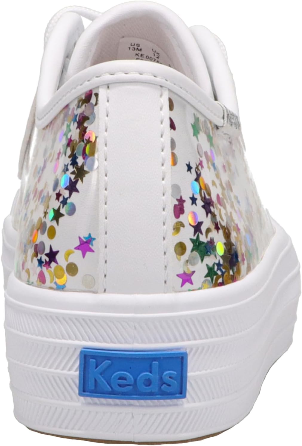 Keds Girls' Triple Up-Glitter Under Glas (Little Kid/Big Kid)
