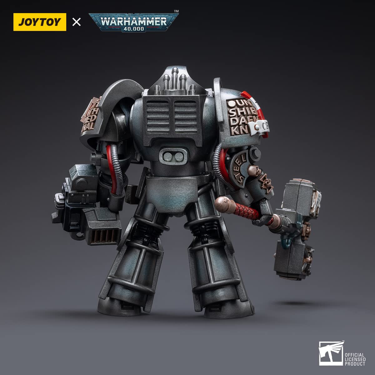 JOYTOY Warhammer 40k Grey Knights Terminator Caddon Vibova, Action Figure 1/18 13.4cm