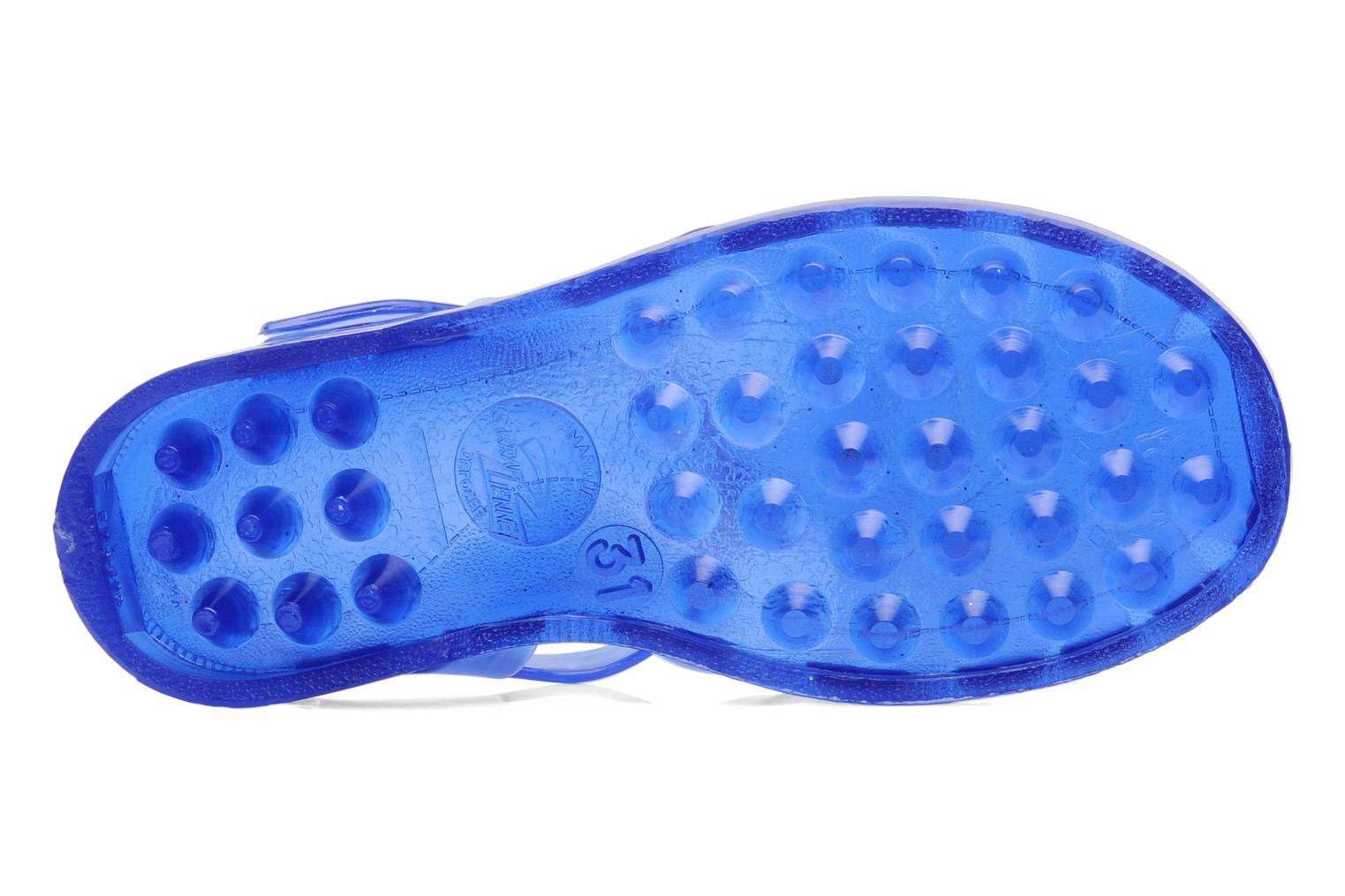 Meduse - Sandales en Plastique Bleu translucide - Bleu