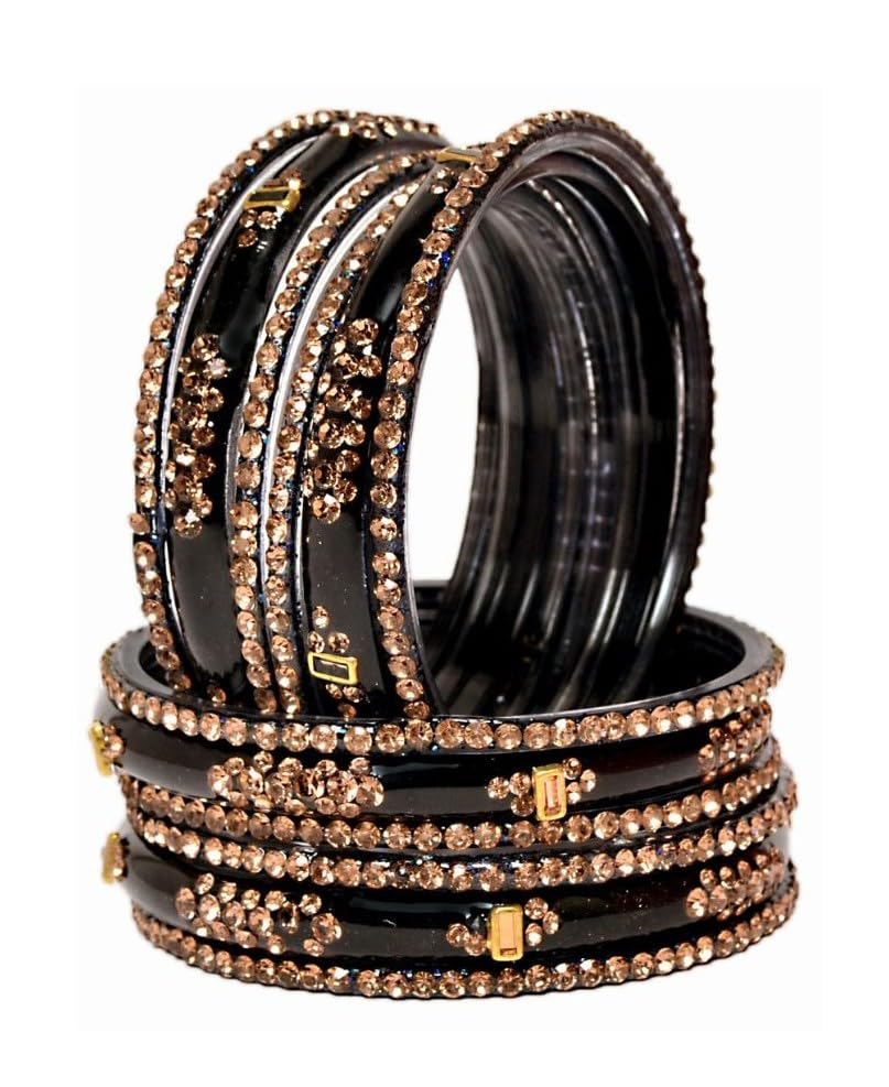 Image of Swara Creations Green Mehrun Red Glass Bangles Set for Women | Zirconwork Bangles | Glass bangles for festivals & occasions, Traditional glass bangles (SKU276)