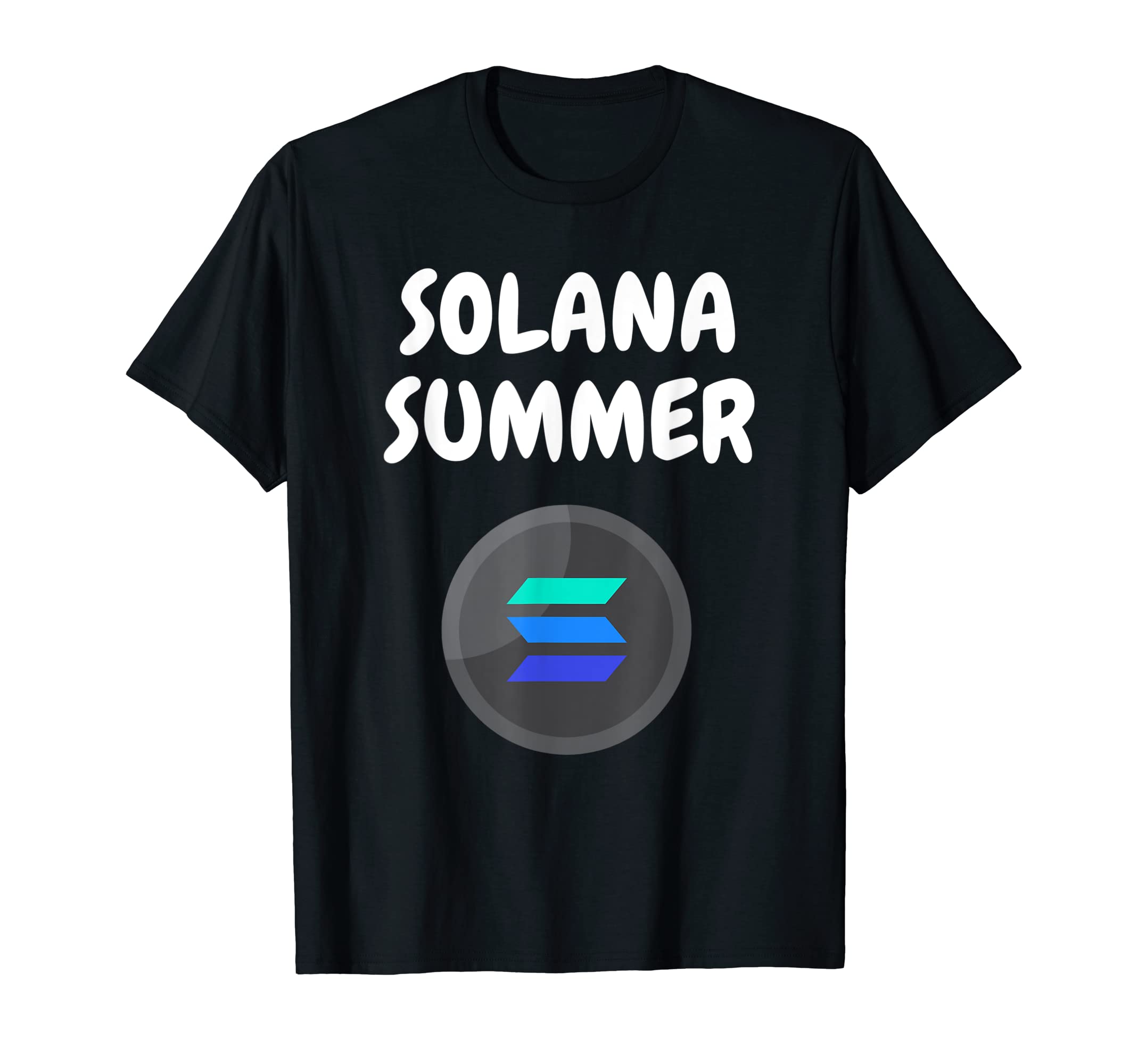 Solana Summer SOL Crypto Cryptocurrency NFT T-Shirt