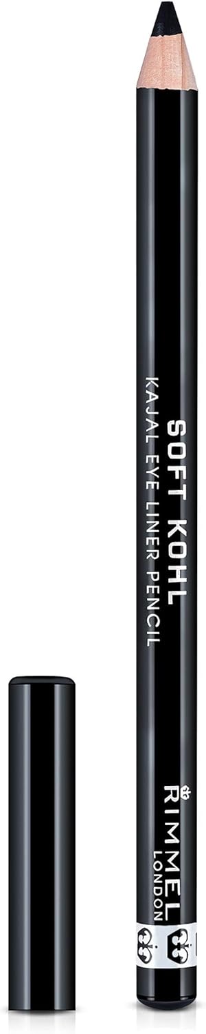 Rimmel London Soft Kohl Smudge-proof Eyeliner Pencil, Jet black, 1.2 g Rimmel London Soft Kohl Smudge-proof Eyeliner Pencil, Jet black, 1.2 g