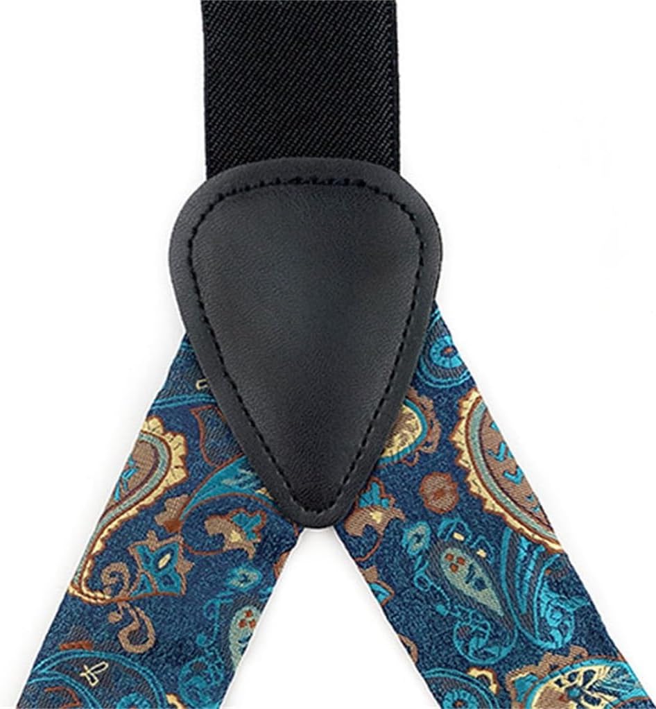 Men's adult Y-shaped 6-clip elastic band with adjustable elastic strap