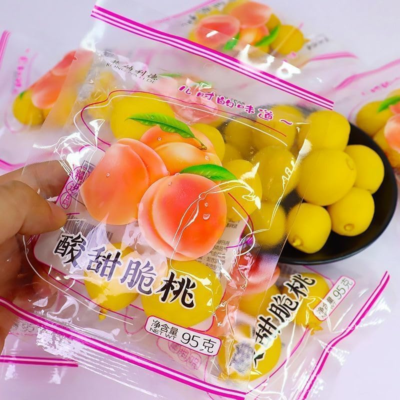 Amazon | 酸甜脆桃 甘酸っぱい桃95g/袋【甘酸っぱい/カリカリした