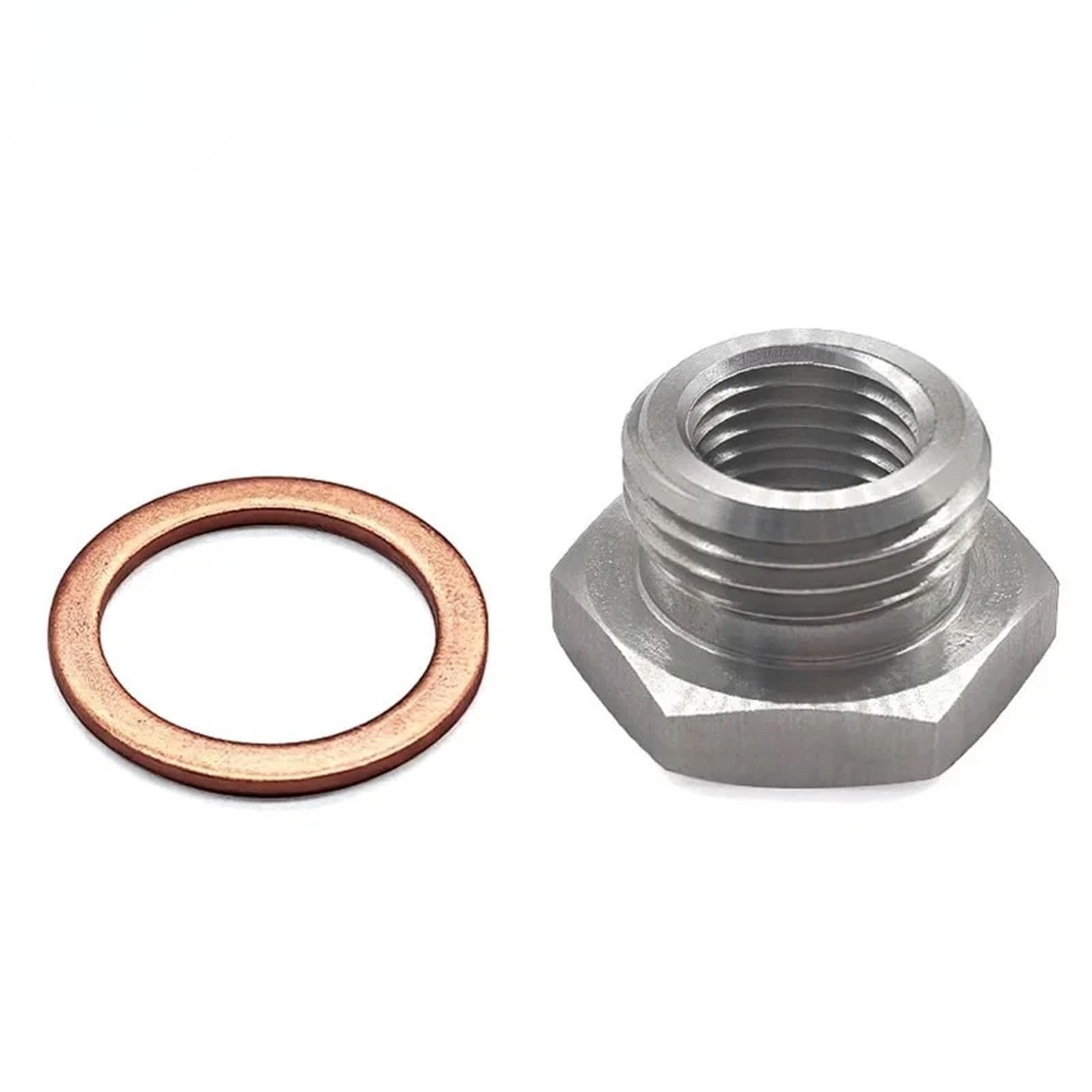 Lambdasonde nach Kat M18x1 5 bis M12x1 25 O2 Sauerstoffsensor Spacer Reduzieradapter Edelstahl Zubehör
