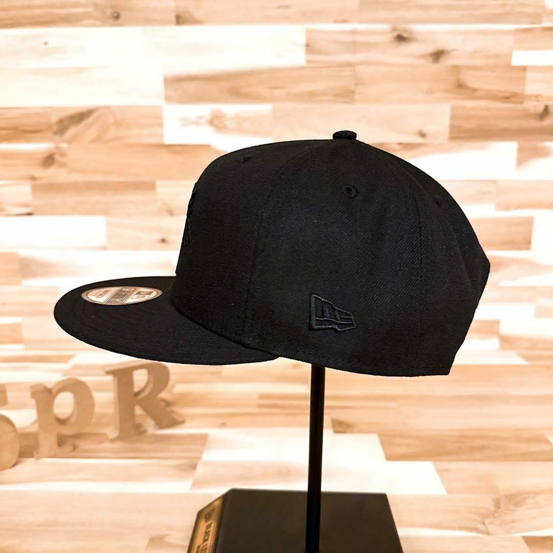New Era x Goldwin 黒 キャップ スナップバック Amazon.co.jp: ニューエラ×ゴールドウィン限定コラボ ブラック