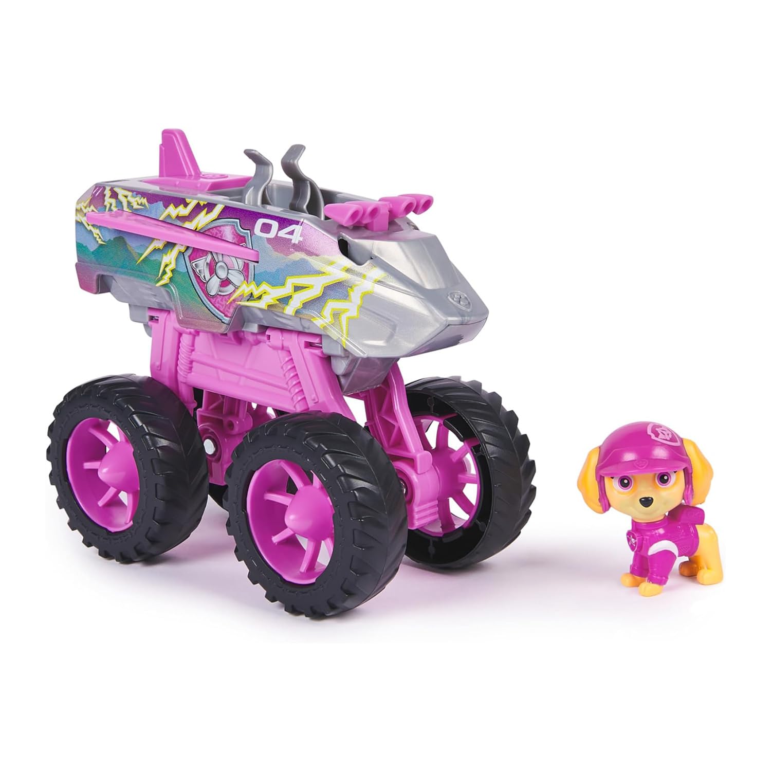 Paw Patrol Skye Rescue Wheels - Collectable Action Car Figure - Children's Toy for 3 Years and Above