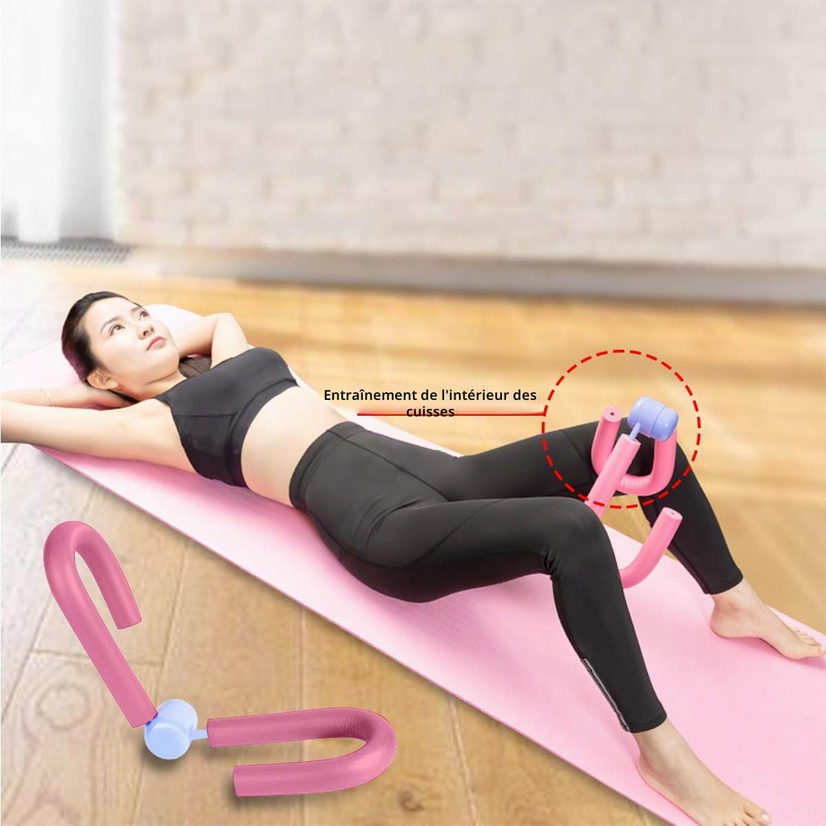 Cuisse Master Exerciseur de Cuisse Toner Cuisse Cuisse Cuissarde Butt/Jambe/Bras/Poitrine Toner Musculation Fitness Perte de Poids Aminceur Home Gym Trainer