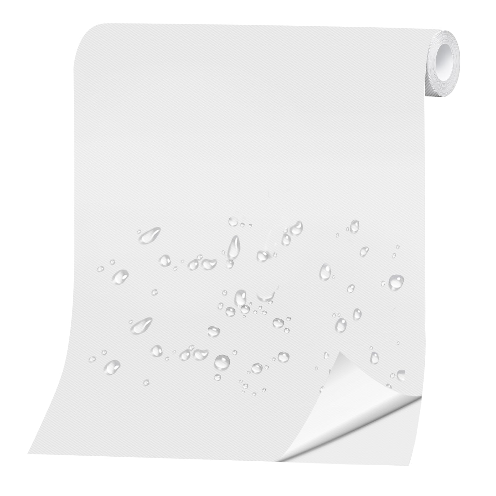 Skystuff Self-Adhesive Fabric Tent Repair Tape, Heavy Duty Waterproof Nylon Repair Patches for Tent, Clothes, Down Jacket, Sleeping Bag, Camping Outdoor Gear, Instant Strong Fix, 30x150cm, White