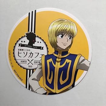 HUNTER×HUNTER アニカフェ コースター 仙台 フィンクス HUNTER x