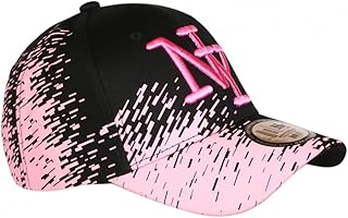 Gorra NY Rosa y Negro Tags City Sportswear Béisbol Noryk - Tamaño: Talla única - Color: Rosa - Unisex, rosa, Talla única
