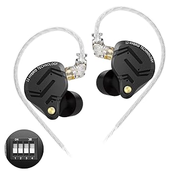 Amazon.co.jp: KZ ZS12 Pro X イヤホン KZ ハイエンド5BA+1DD