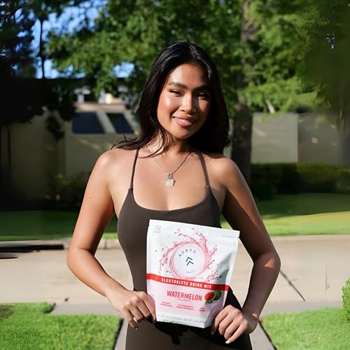 Miniatura 2 de Mezcla de bebida electrolítica sandía  Polvo de hidratación con 600 mg de sodio, potasio, magnesio, zinc y vitaminas B  30 barras