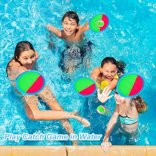 Image of Chocozone Toss & Catch Ball Game Indoor & Outdoor Toys for Kids Pool Toys for 4 5 6 7 8 9 Years Old Boys & Girls