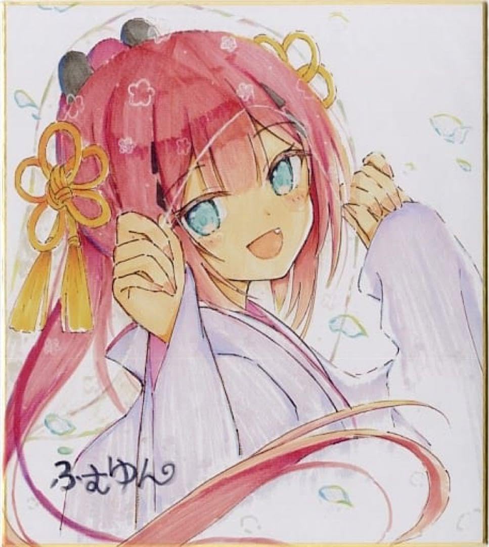 ゆさの 描き下ろし複製色紙 ATRI Amazon.co.jp: 【Amazon.co.jp