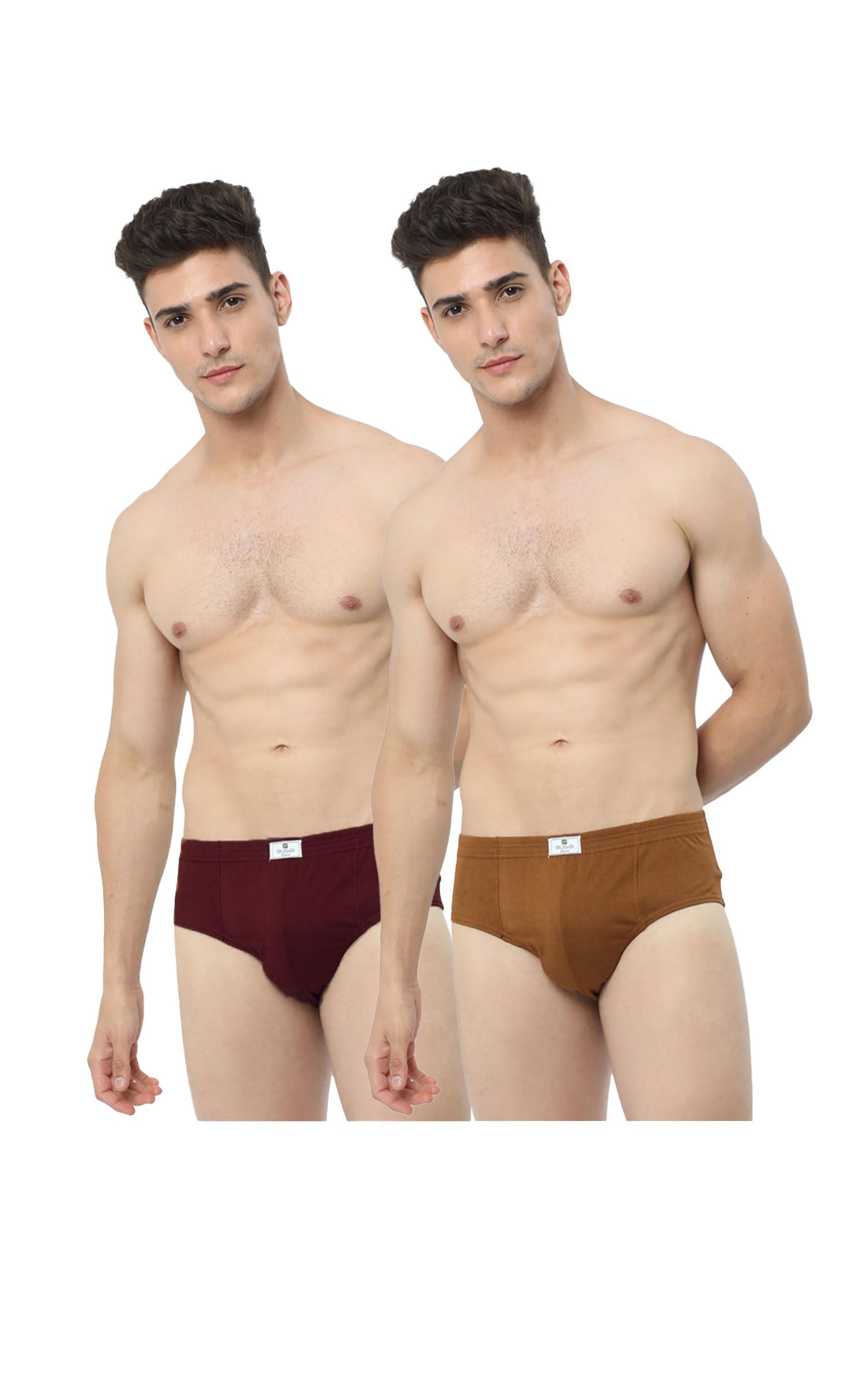 prakasam cotton PRAKSAM COTTON'S BUGGI Multicolour Brief Combo(1X2) Pack-picture-14