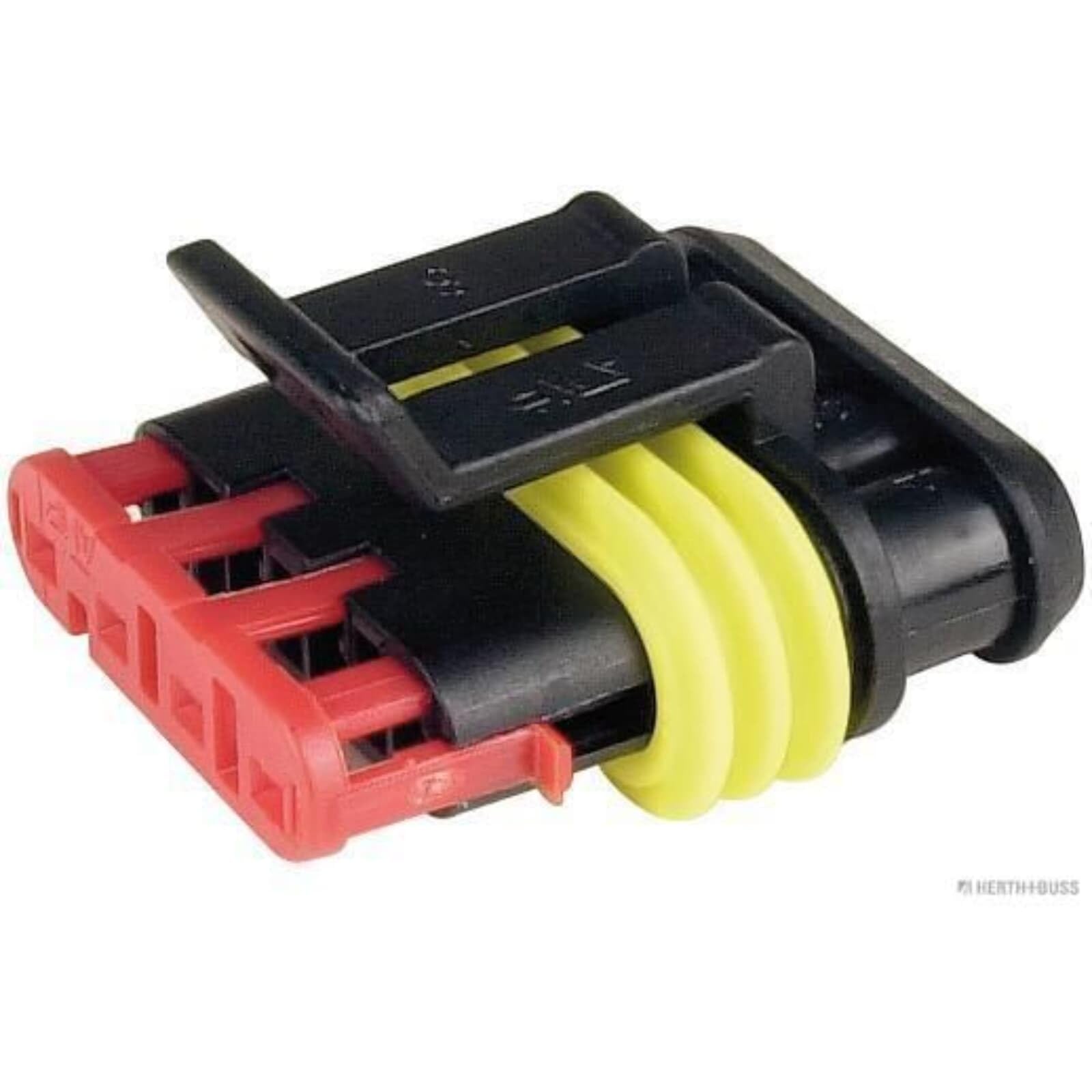 HERTH+BUSS ELPARTS 54290050 Sortiment Steckgehäuse mit Dichtungen mit Crimpverbinder Superseal schwarz