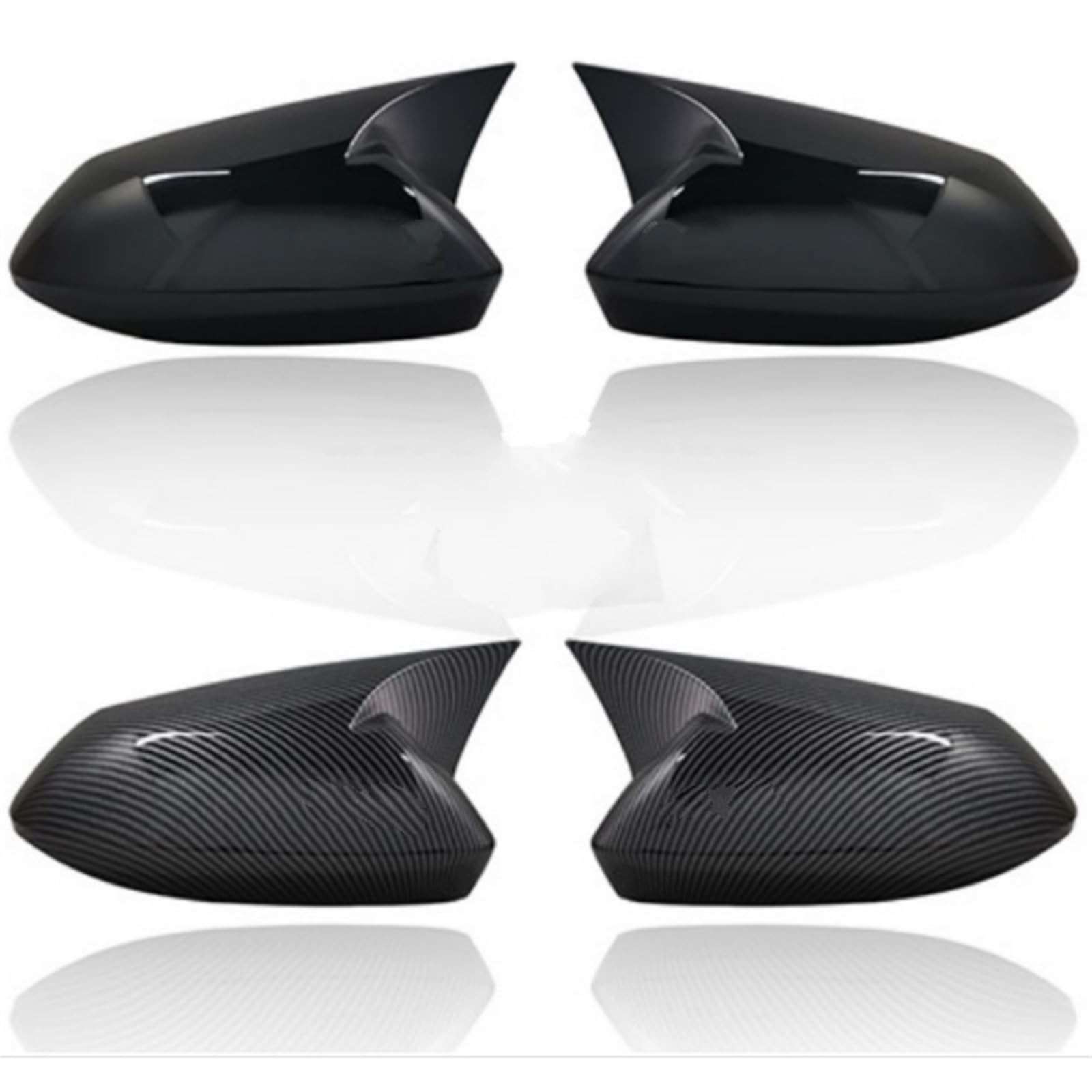 Housse De Rétroviseur Latéral De Voiture En Fiber De Carbone ABS