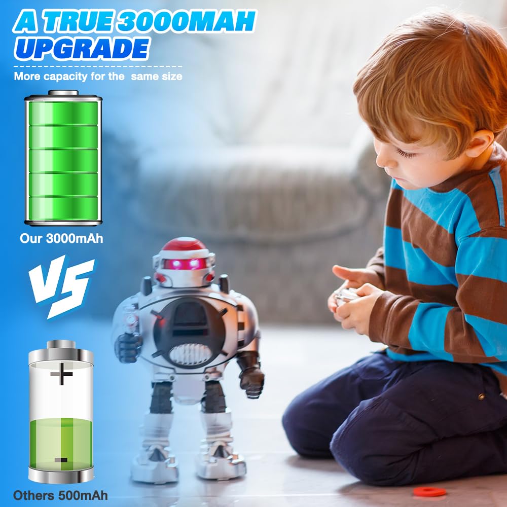 Akumulator litowo-jonowy 7,4 V, 2 szt. 3000 mAh akumulator litowo-jonowy z wtyczką Deans T Plug i Xh-3P, baterie litowe Lonen z 1 ładowarką, do pojazdów RC, czołgów, samochodów, robotów, samochodów
