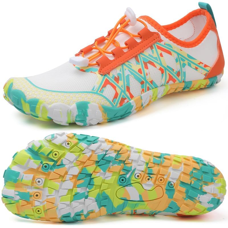 Image of Water Shoes Men Women Barefoot Shoes Outdoor for Beach Aqua Swim Pool River Water Quick Dry Boating Fishing Diving Surfing with Yoga Aerobics