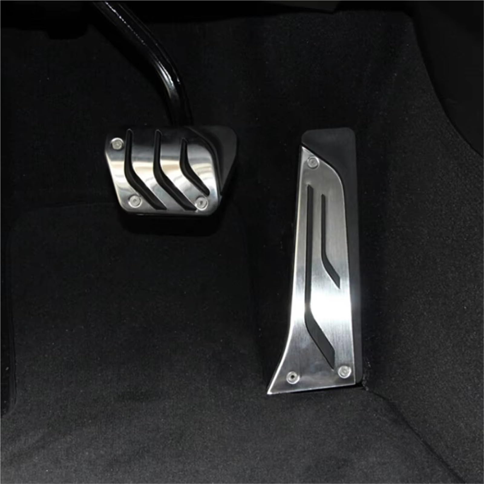 Pedales Coche LHD LHD Cubierta Pedal Apoyo Embrague Freno Gas Para 5 6 7 Series E65 E67 E68 F01 F02 F10 F11 F07 F12 F13 2001-2016 Almohadilla Pedal Embrague