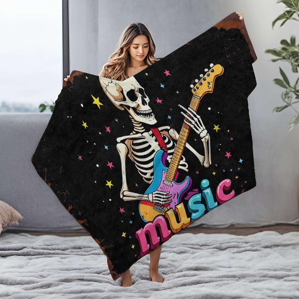 Couverture personnalisée avec image flanelle 125x150 cm pour un confort sur mesure au quotidien