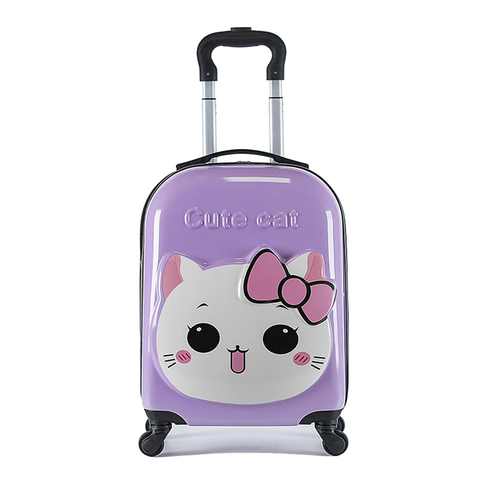 Buy 18Inch Children Luggage,Cute Cat,Bear Boy Girl Cartoon Suitcase